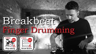Breakbeat Finger Drumming (played with two AKAI MPD218 and Addictive Drums 2)
