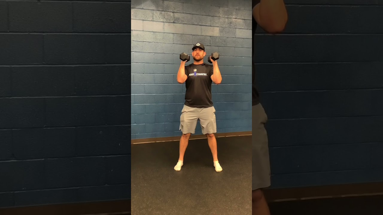 Dumbbell Squat Thruster