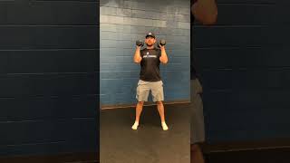 Dumbbell Squat Thruster
