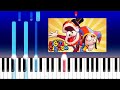 The Amazing Digital Circus - Pink meme (Piano Tutorial)