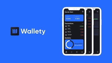 Wallety - Wallet App using React Native