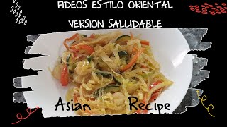 Fideos Estilo Oriental En Casa🥢 Receta Fácil Y Deliciosa