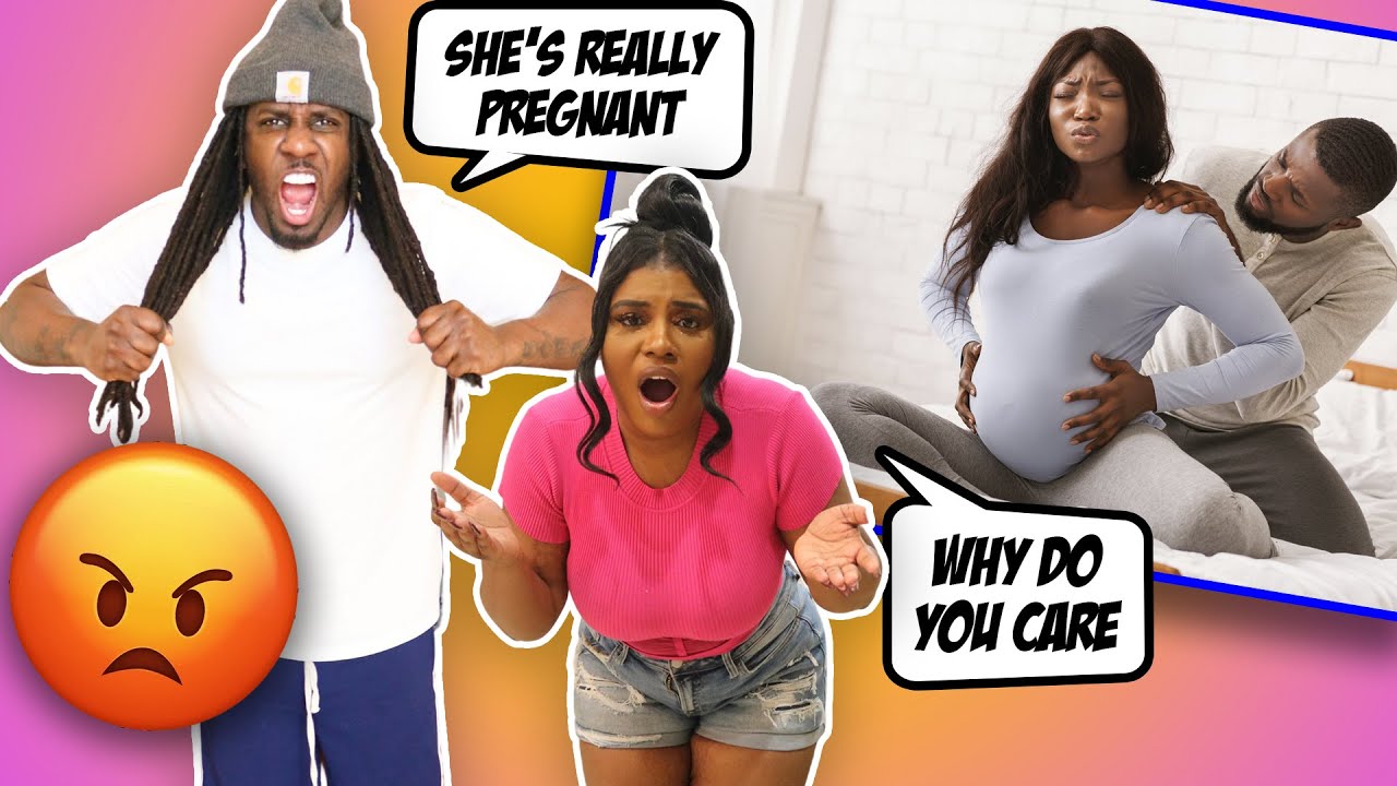 GETTING MAD THAT MY EX IS PREGNANT!! *PRANK ON HUSBAND* |Panton Squad