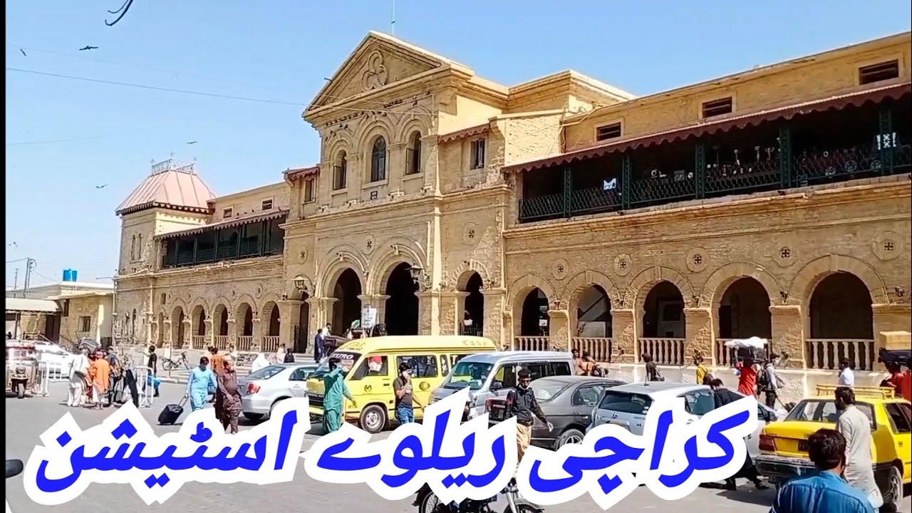 Karachi Railway Station | Pakistan Railways | Pakistan Train Vlog ...