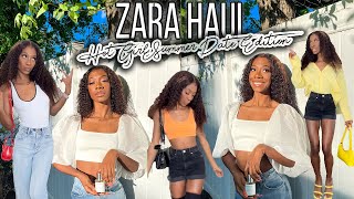 Zara Try-On Haul | Hot Girl Summer DATE Edition ft. Dossier