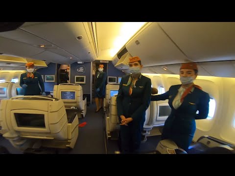 Boeing 767-300 а/к Uzbekistan Airways | Рейс Ташкент - Москва