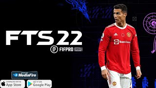 FTS 22 MOD FIFA 22 Android Offline 300MB Best Graphics New Menu Faces Kits 22/23 & Transfers Update