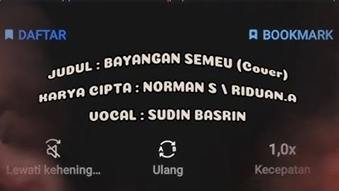 BAYANGAN SEMEU (Cover) - SudinBasrin | lagu gitar klasik lampung abung