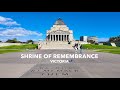 4K Melbourne Australia Tour - Shrine of Remembrance War Memorial Melbourne City | DJI Osmo Pocket 3
