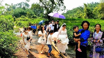 Đám cưới chú rể "Sán Dìu" Bắc Giang cô dâu "Nùng" Lạng Sơn