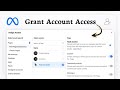 كيفية منح حق الوصول إلى حساب Meta Business Suite 