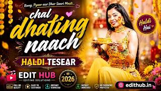 Edius Free Teaser Download | Haldi Teaser Chal Dhating Naach | EDIT HUB 2026 screenshot 4