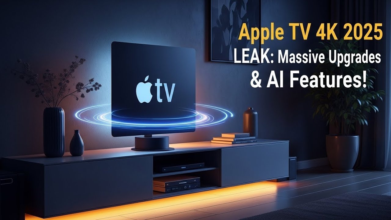 Apple TV 4K 2025 LEAK: Massive Upgrades, AI Features & Release Date ...