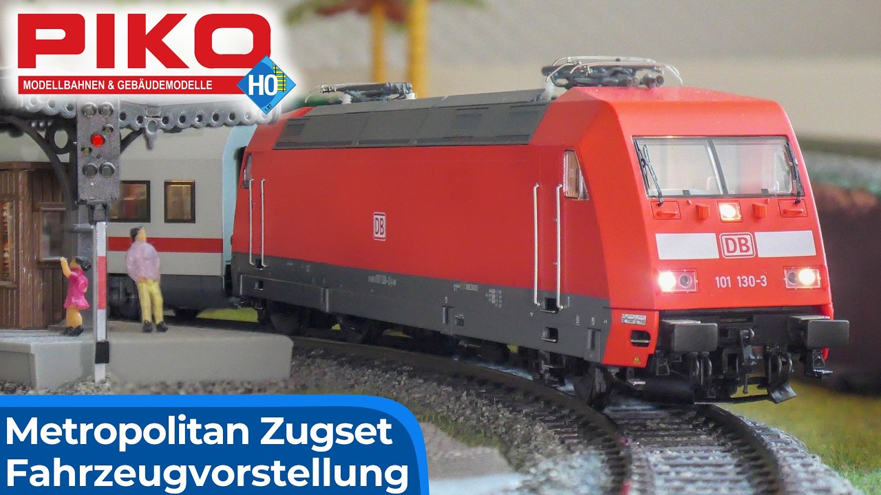 🚄 Vehicle Spotlight: PIKO Metropolitan Express Train Set – BR 101