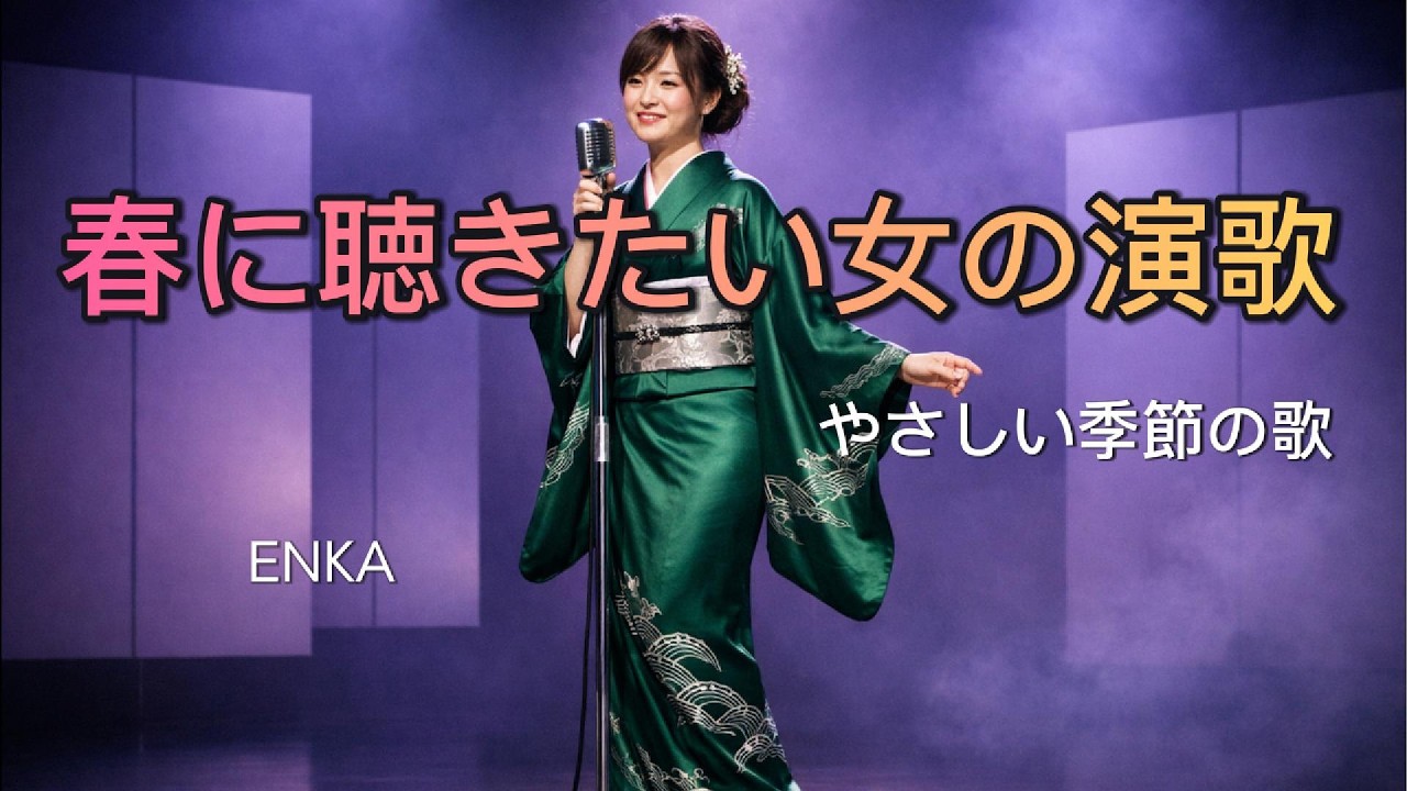 春に聴きたい女の演歌｜やさしい季節に寄り添う10の歌[演歌の響き]