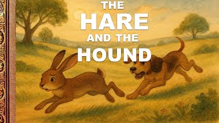 The Hare and the Hound | Aesop Fable | Read Along Moral Story
