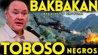 DEFENSE SECRETARY IPINAGTANGGOL ANG MGA SUNDALO SA NANGYARING ENGKWENTRO SA TOBOSO NEGROS OCCIDENTAL