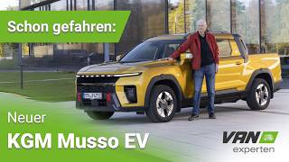 Experten-Fahrbericht: KGM Musso EV