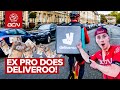 We Earned HOW Much?! Ex-Pro Cyclist Delivery Rider Challenge