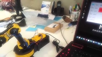 Maplin Robotic Arm controlled by VB .net