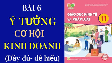 Bài 6 - Ý Tưởng và Cơ hội kinh doanh/ Giáo dục Kinh tế và Pháp luật 11/ Cô Giáo Mi Nhon