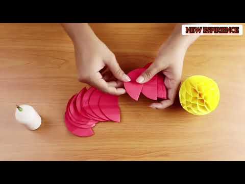 Video: Come si fa una semplice sfera di carta?