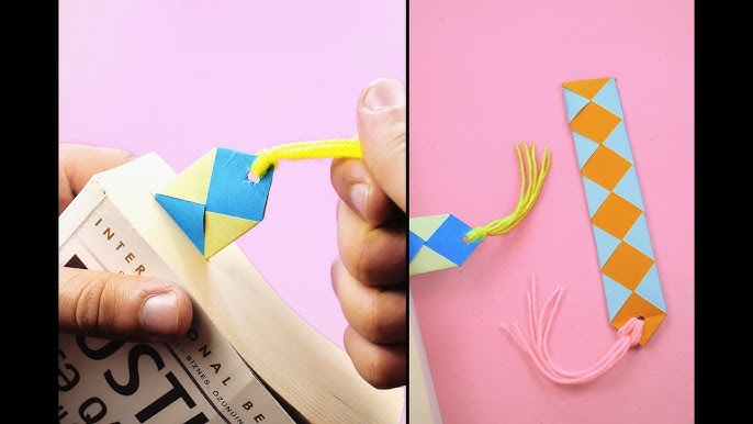 Easy DIY bookmarks! NEW paper bookmarks! 