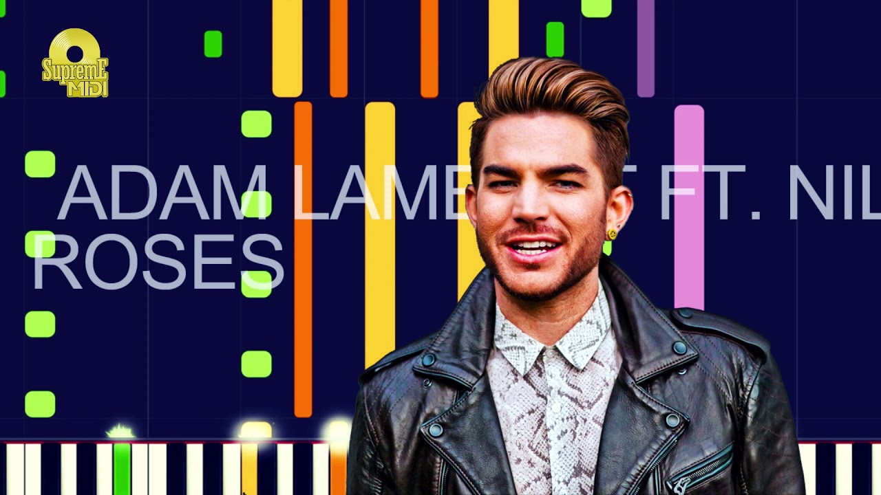 Adam Lambert ft. Nile Rodgers - ROSES (PRO MIDI REMAKE) - "in the style of"