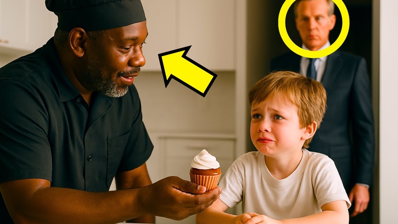 COCINERO HIZO PASTELES PARA NIÑO LLORÓN… SIN SABER QUE EL PAPÁ MILLONARIO LO VEÍA TODO