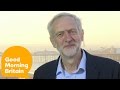 Jeremy corbyn defends his wardrobe  good morning britain