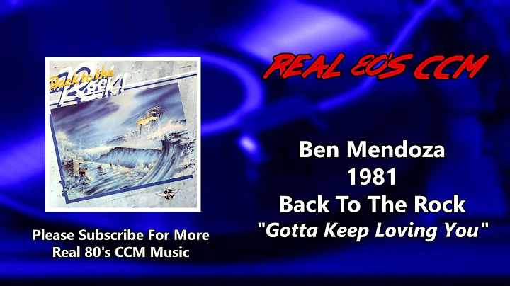 Ben Mendoza - Gotta Keep Loving You (HQ)