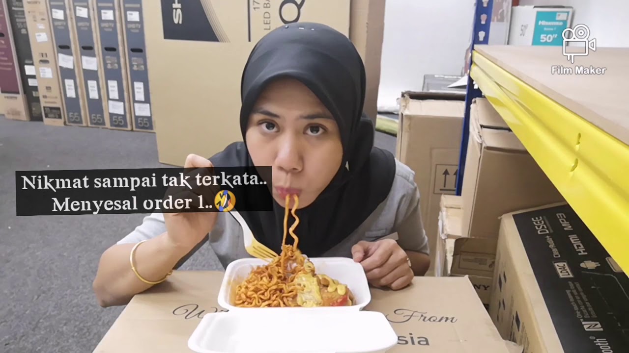 Ramen + ayam korea - YouTube