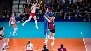 Zehra güneş Brilliant Smash - Zehra Gunes Volleyball Smash in Latest Match