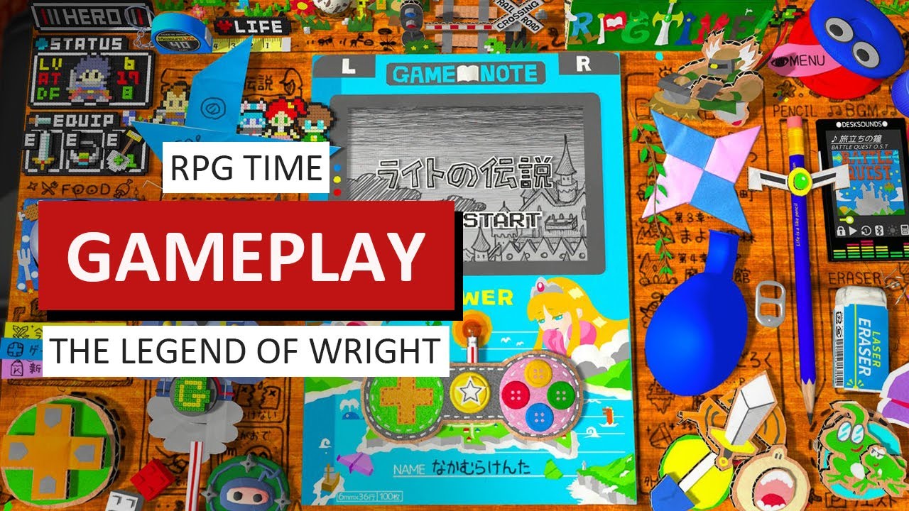 RPG Time: The Legend of Wright Gameplay Video