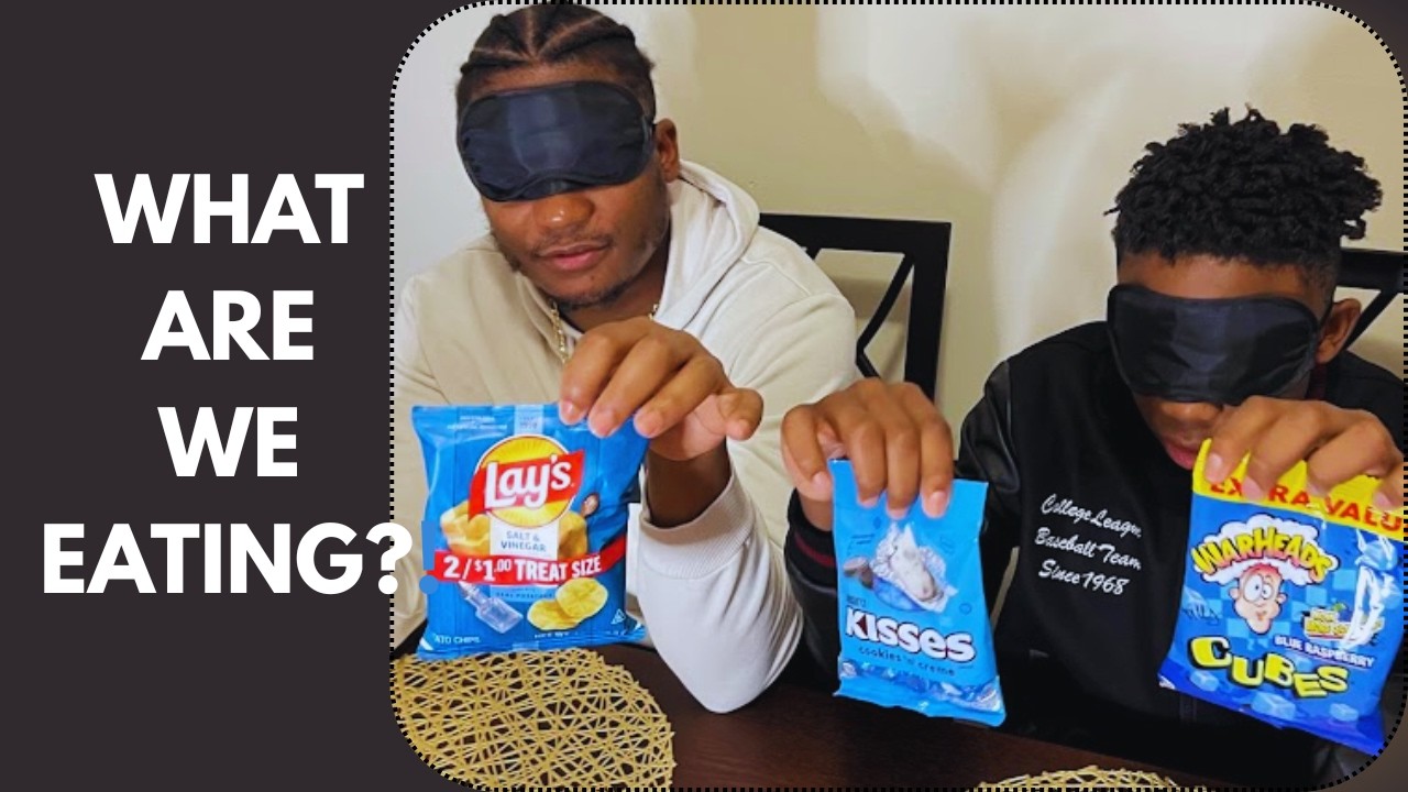 We Tried BLUE Snacks… Some Were NOT What We Expected 😳💙 | Mystery Munch Episode 2