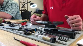 Sitting Down for HK P7 Armorer's Course