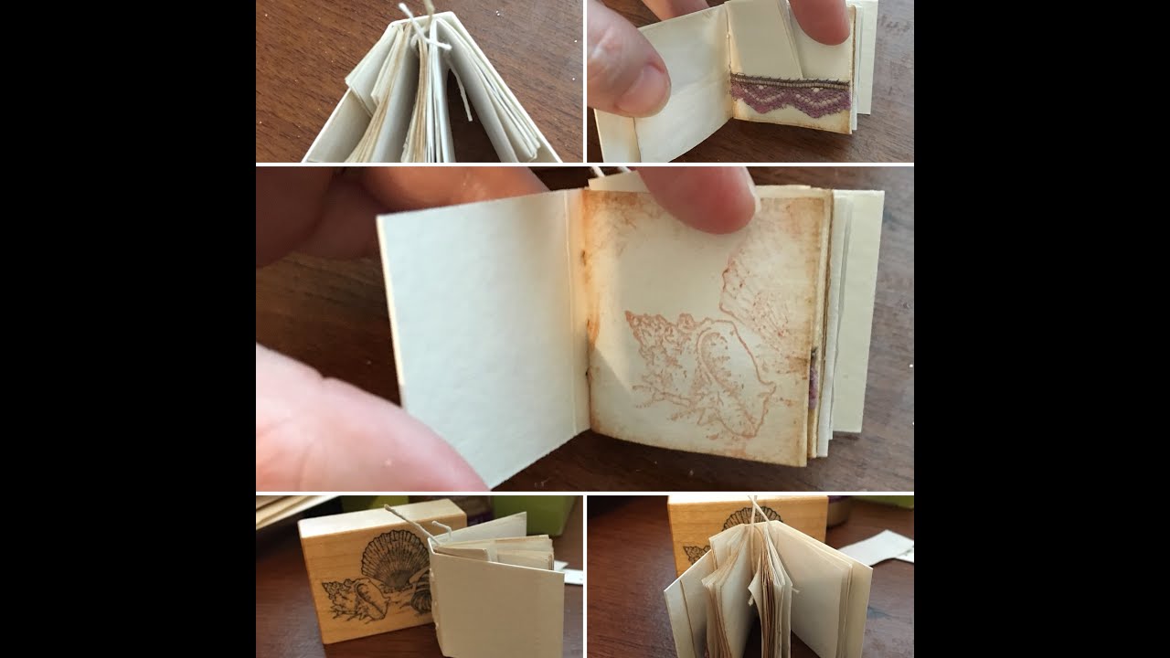 Craft With Me Using Scraps to Make Mini Junk Journals and ...