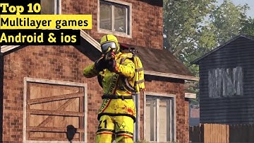 #multiplayergamesTop 10 Best multiplayer Games with voicechat for Android & ios 2021(high graphics)