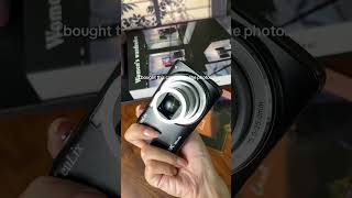 7x optical zoom digicam, built-in retractable lens. No heavy lenses to carry—just grab it and go📷🫧