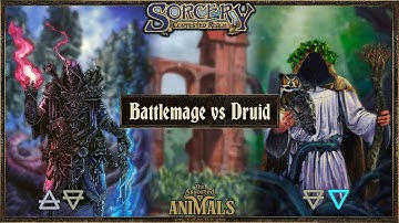 BATTLEMAGE (💨/🪨) vs DRUID (🪨/💧), Sorcery: Contested Realm Gameplay