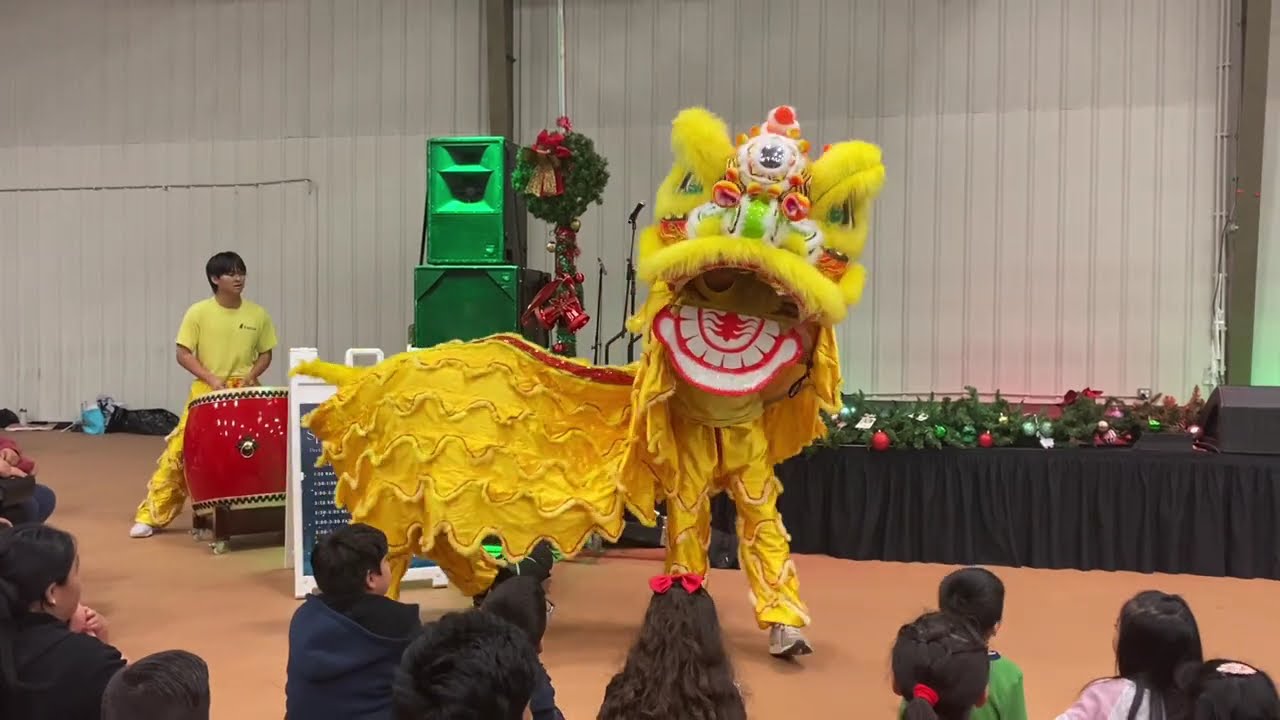 Lion Dance Performance 'Bronze series' Doraville Winter Holiday Celebration 12.6.25 FASCA Atlanta