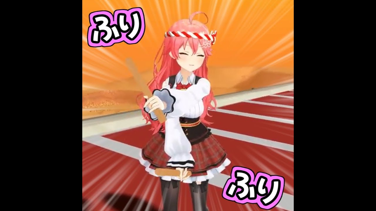 【ホロライブ切り抜き】太鼓の達人の練習をするみこちが可愛すぎた【さくらみこ】#shorts