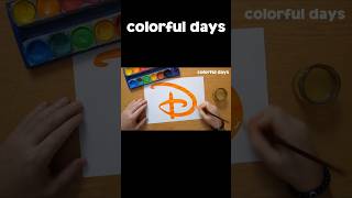 Disney logo painting