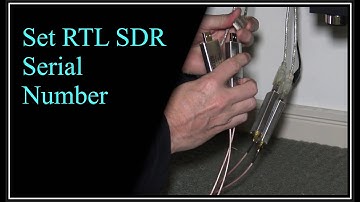 Set RTL SDR Serial Number