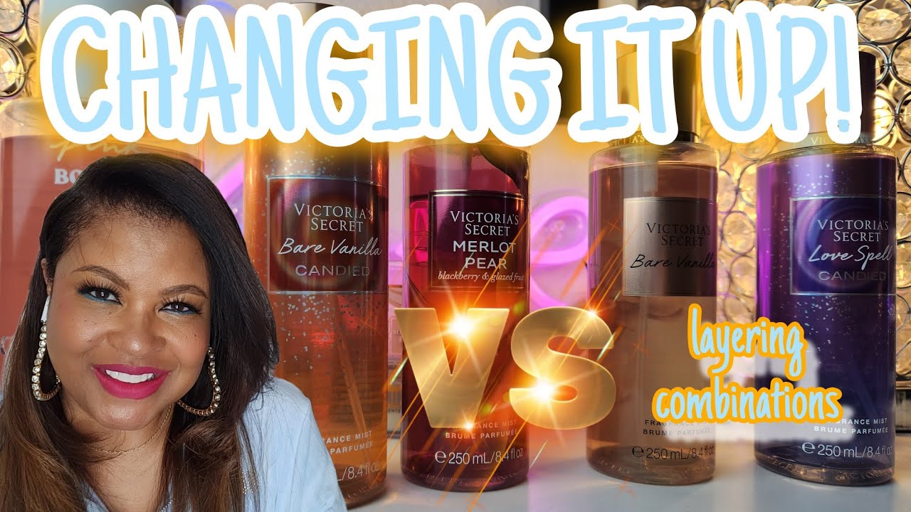 BEAUTIFUL LAYERING COMBO'S USING VICTORIA'S SECRET BODY MIST AND PERFUME PERFUME COLLECTION