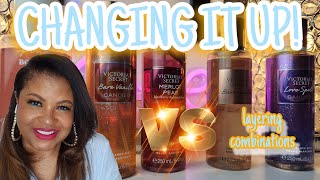 BEAUTIFUL LAYERING COMBO'S USING VICTORIA'S SECRET BODY MIST AND PERFUME | PERFUME COLLECTION