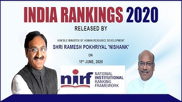 NIRF Ranking 2020 Ugc Nta net