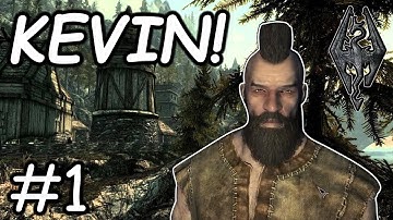 Elder Scrolls V  Skyrim: Episode 1 - Kevin the Barbarian - Character Creation