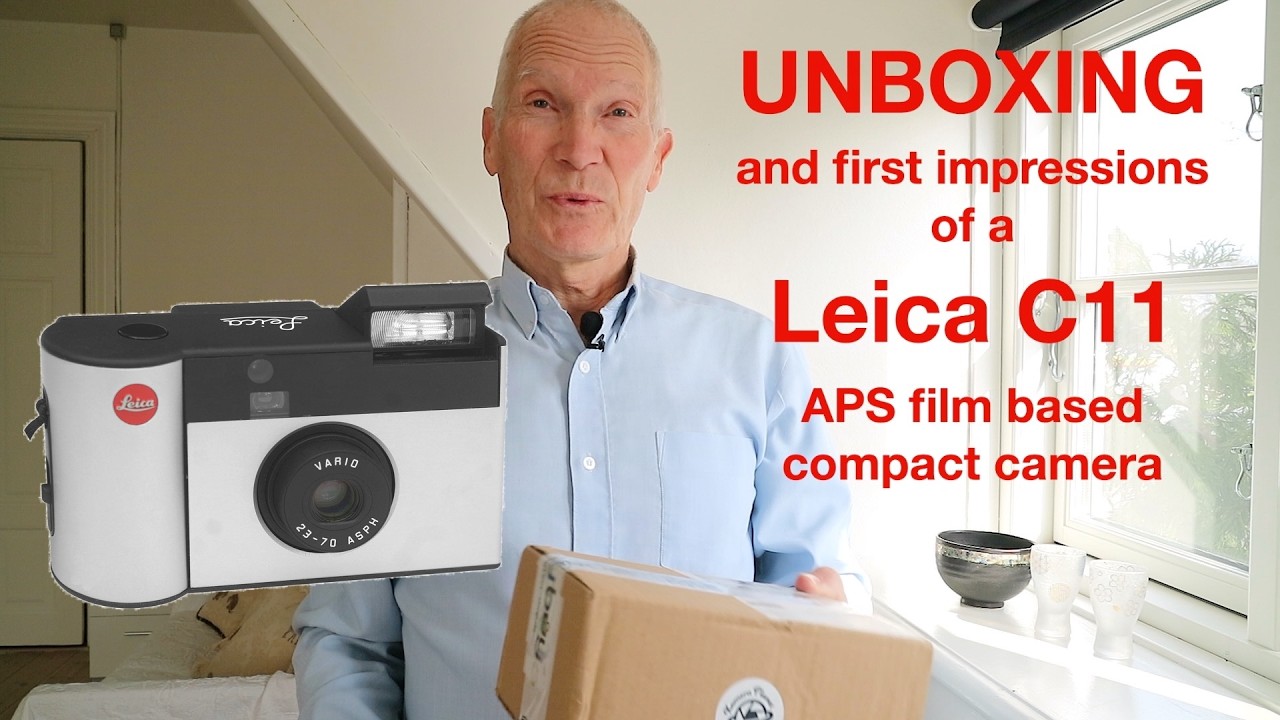 Unboxing a precious APS film camera Leica C11 - YouTube
