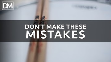 5 Common Practice Mistakes and WHY YOU SHOULD avoid them!